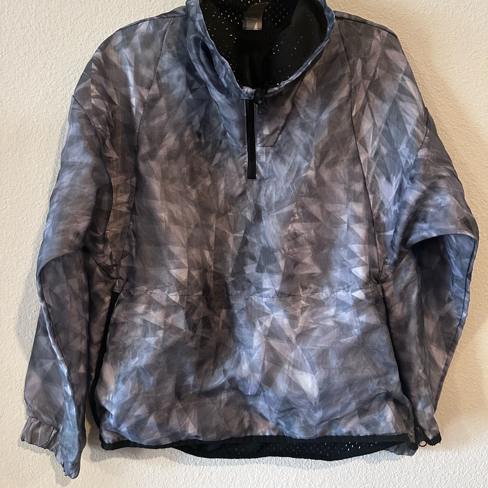 Champion Athletic Windbreaker Pullover Jacket‎ Chiffon Overlay Running Medium